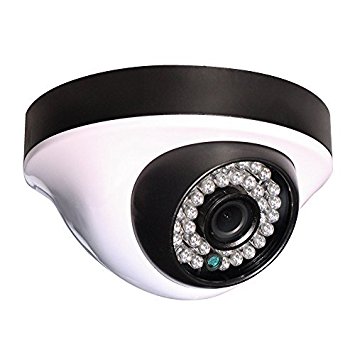 Mvpower® Dome CCTV Camera, 700TVL Indoor Surveillance Night Vision Built-in 36 Infrared LEDs IR-Cut for Security DVR System