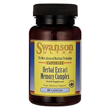 Swanson Herbal Extract Memory Complex 60 Caps