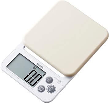 Tanita KJ-212 Kitchen Tea Herb Scale - 0.1g (0g-200g) 1g (0-2kg) mL measuring (Japanese Version)