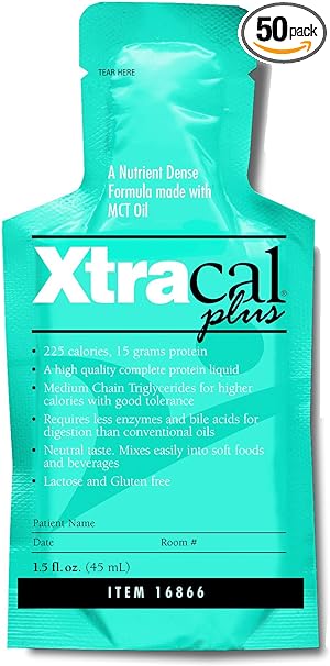 Ensur XtraCal Plus High Calorie Supplement, Unflavored 1 oz. Individual Packet Concentrate, 16866 - Case of 50