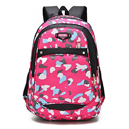 Macbag School Backpack Casual Daypack Travel Outdoor Camouflage Backpack for Boys and Girls