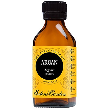 Argan 100% Pure Carrier/ Base Oil- 3.4 oz (100 ml) by Edens Garden