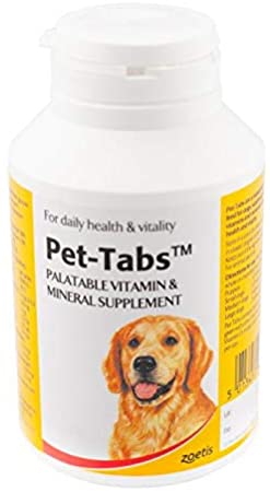 Pet Tabs Multivitamin and Minerals Tablets (Size: 180 Tablet Pot)