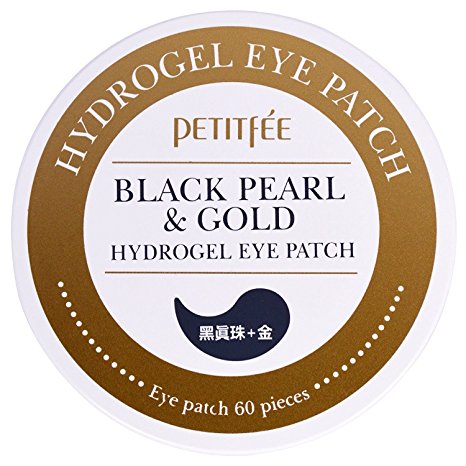 PETITFEE Black Pearl & Gold Hydrogel Eye Patch 60 x Pieces