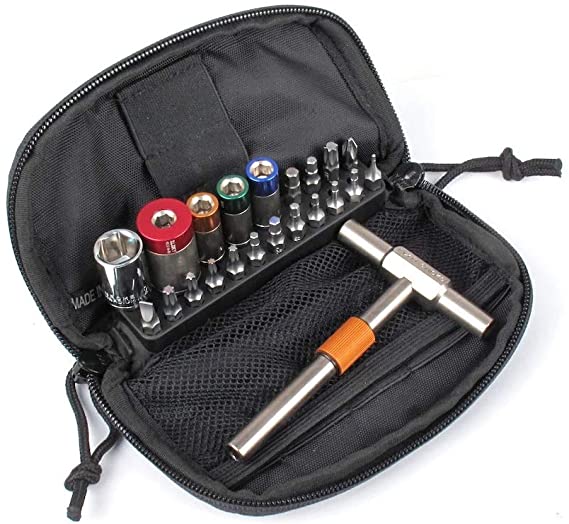 Fix It Sticks Four Limiter Kits with Deluxe Case, 65, 45, 25, and 15 Inch lbs Kit (with T-Way Wrench) (FISTLS11-T)