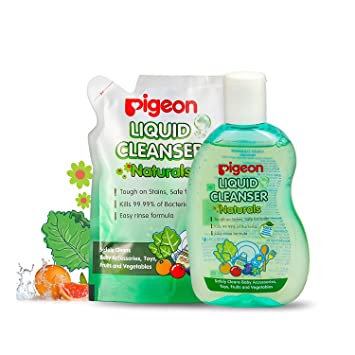 Pigeon Naturals Liquid Cleanser Combo, 400 ml (Bottle Refill)