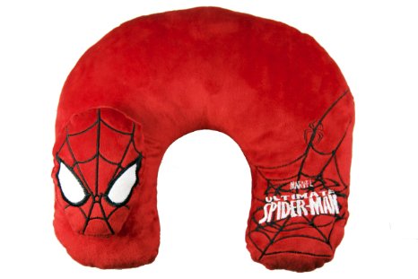 Marvel Spiderman 3D Character Travel Pillow, 11"