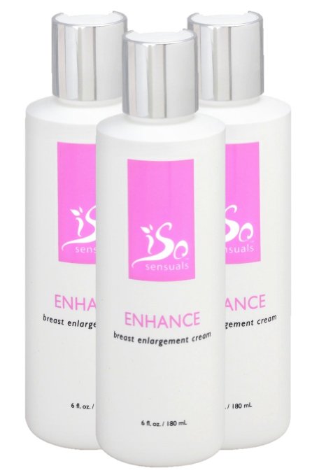 IsoSensuals ENHANCE | Breast Enlargement Cream - 3 Bottles