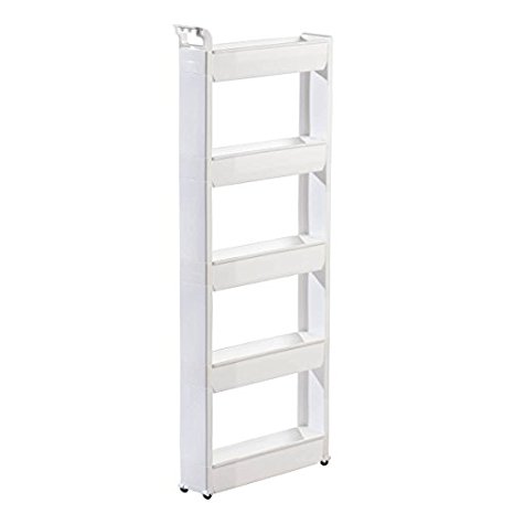 Slim Storage Cart 5 Tier