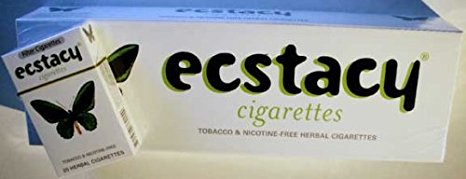 Ecstacy Herbal Cigarettes White Lightsmovie Industry 10 Pack Carton 20