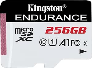 Kingston High Endurance microSDXC95R/45W C10 A1 UHS-I SDCE/256GB