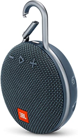 JBL Clip 3 - Portable Bluetooth Speaker with Carabiner - IPX7 Waterproof - 10 Hours Battery Life - JBL Audio Quality - Blue