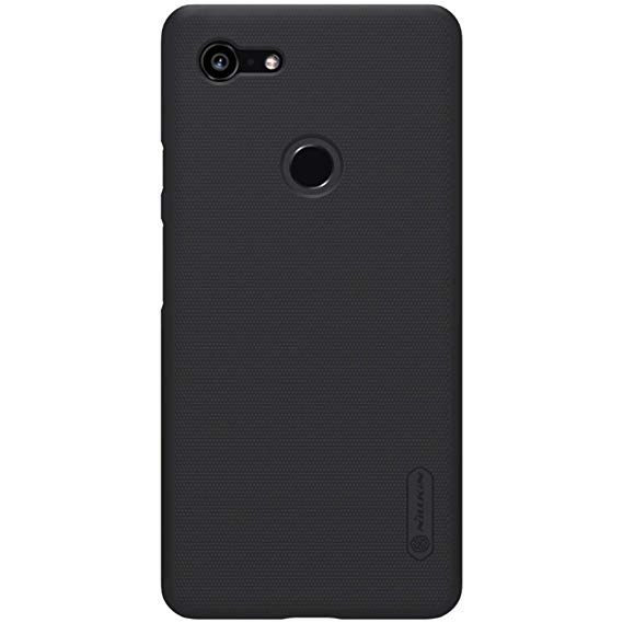 Google Pixel 3 XL Case, Nillkin Frosted Shield Hard Case Back Cover [Support Wireless Charging] for Google Pixel 3 XL - Black