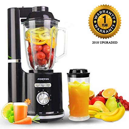 Vacuum Blender,Juicer Machines,Multi-functional Vacuum Blender for Completely Nutrition Released, 21000RPM Smoothie Blender & Ice Crusher BPA-Free with 50oz Tritan Jar and Recipe Book, One-Click Self Cleaning Function … (Vacuum Blender)