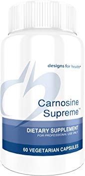 Designs for Health Carnosine Supreme - 100mg Benfotiamine   450mg Carnosine (60 Capsules)