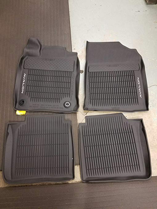 Genuine Toyota Avalon All-Weather Floor Liners PT908-07165-02. Black 4 Piece Set. 2016-2017 Avalon & Avalon Hybrid.