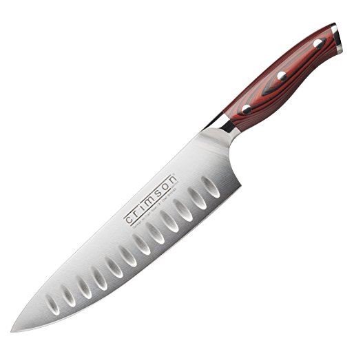 Ergo Chef Crimson 8 inch Chef Knife G10 SHChef/3180 (Factory Second)