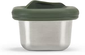 Klean Kanteen - Half Snack Box 2.8 Oz Brushed Stainless w/Thyme