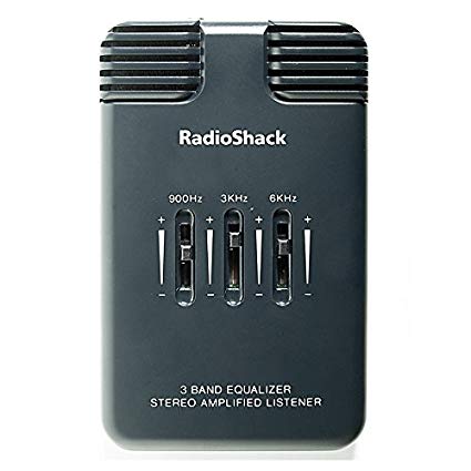 RadioShack Amplified Stereo Listener With 3-Band Equalizer