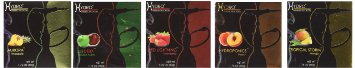 Hydro Herbal 250g, 5 Mix: Apple, Strawberry, Mango, Peach & Pineapple, Hookah Shisha Tobacco Free Molasses