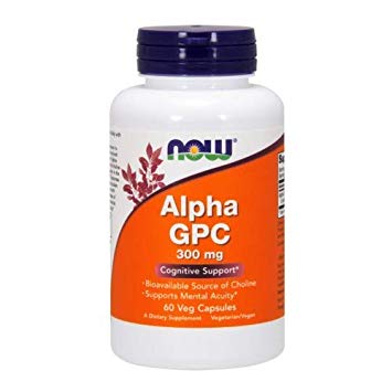 Alpha GPC, 300 Mg, 60 Vcaps by Now Foods (Pack of 1)