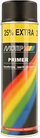 Motip M04052 Primer Spray - Black - 500 ml