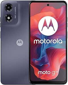 Motorola Moto G04 XT2421-2 (Dual Sim) Factory GSM Unlocked | 4 128GB | 6.56" 90Hz LCD Display | 16MP Camera | International Model - (Black)