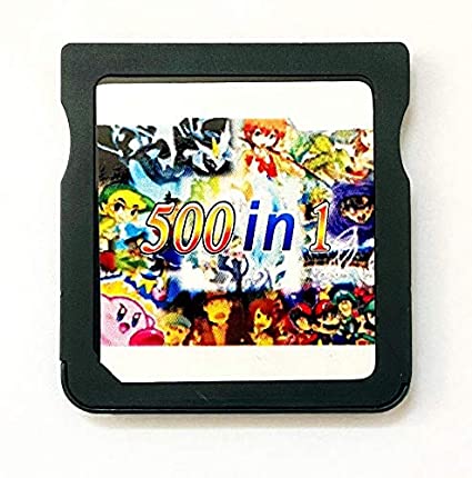500 in 1 SDHC Mega Combo Games Card Will Work ON DS DSI 2DS 3DS DSIXL 2DSXL 3DSXL