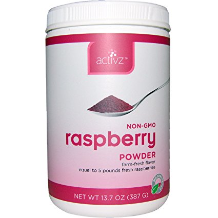 Activz - Raspberry Non-GMO Whole Food Powder - 13.7 oz