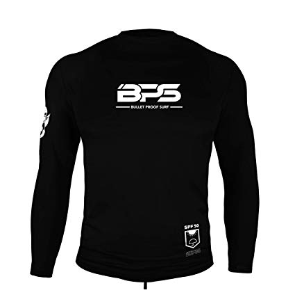 BPS Men's UPF 50  Short and Long Sleeve Sun and Swim Shirt/Rash Guard