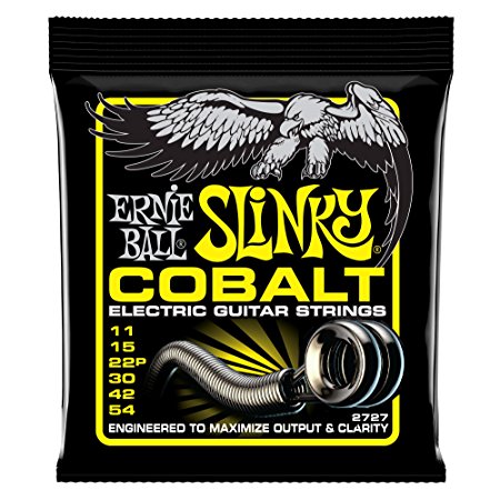 Ernie Ball Cobalt Beefy Slinky Set, .011 - .054