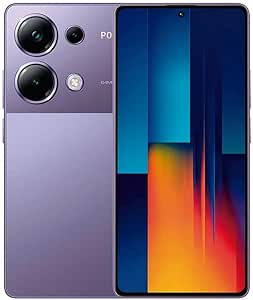 Xiaomi POCO M6 Pro 4G - Teléfono Inteligente 12GB RAM 512GB ROM, MediaTek Helio G99-Ultra, 6.67" FHD  Flow AMOLED, 120Hz, Cámara 64MP，5000mAh, Carga 67W, Morado [Versión Global]