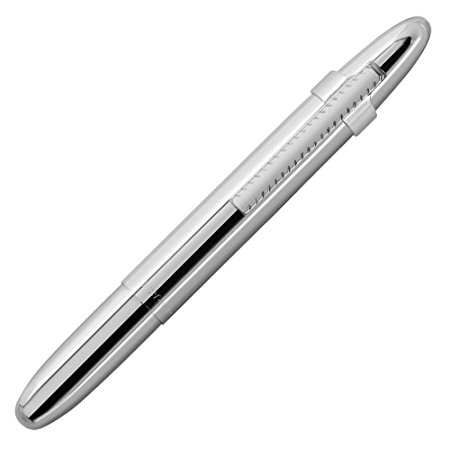Fisher Space Bullet Space Pen with Clip, Chrome, Gift Boxed (400CL)