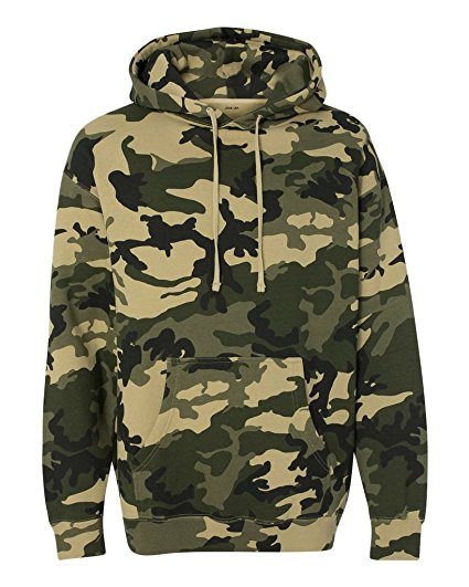 Joe's USA - 10.oz Heavyweight Camouflage Hoodie - Army Camo Hooded Sweatshirts