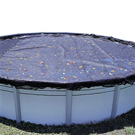 In The Swim 16 x 32 Foot Oval Above Ground Pool Leaf Net Cover