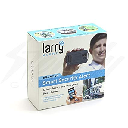 larry Alert Mobile Wireless On-The-Go Smart Security Alarm Monitoring Device