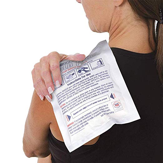 TheraMed Instant Cold Packs for Injuries - Pain Relief Ice Packs for Injuries - Disposable Cold Packs for Sprains, Inflammation, Strains, Muscle Pain - Ice Packs for Athletes - 8 in A Pack