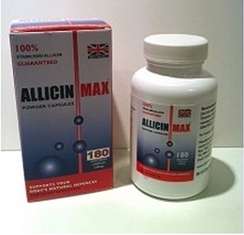 Allicin Max 180 Veg Powder Caps