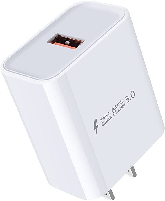 Quick Charge 3.0 Wall Charger Block Plug,USB Cube Power Adapter Fast Charging Block Compatible with iPhone 12/11, GalaxyS21 Ultra 5G S21 5G S21  5G S20 S20  S20 Ultra S10e S10 S9 S8,Note 20 Ultra 10