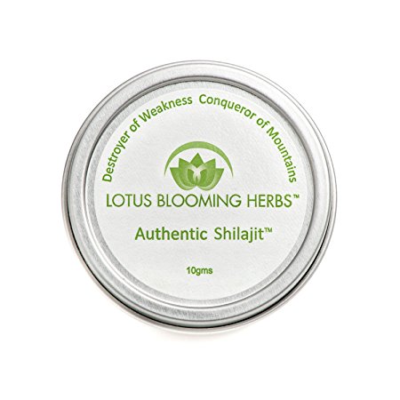 Authentic Shilajit - 10 Grams (1-2 Month Supply) - Genuine Himalayan Shilajit in It's Natural, Pure and Most Potent RESIN Form.