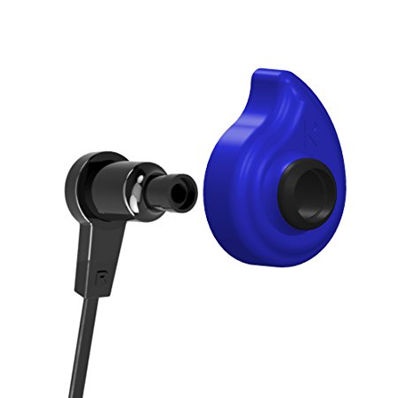 Decibullz 200-BLU Custom Molded Earphone Adapters, Blue
