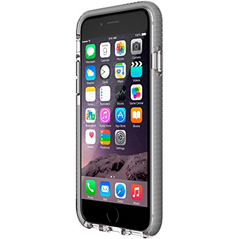 Tech 21 Evo Mesh Case with FlexShock for Apple iPhone 6/6S - Clear/Grey