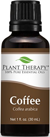 Plant Therapy Coffee Essential Oil. 100% Pure, Undiluted, Therapeutic Grade. 30 ml (1 oz).