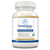 Tranquilene Total Calm - Herbal Stress Anxiety and Panic Remedy - SerotoninGABA Support - 1 Month Supply 60 Capsules - Calcium Magnesium Ashwagandha Bacopa Tryptophan Theanine B-Complex and More