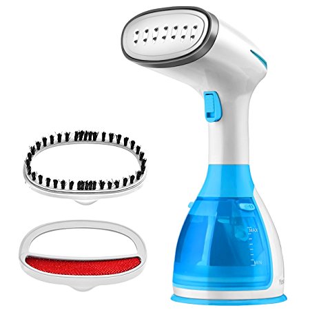 Handheld Garment Steamer, Yosoo Clothes Garment Steamer, Handheld Fabric Wrinkle Steamer for Clothes, Fast Heat-up with 280ml Capacity Portable for Home and Travel