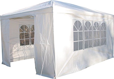 Airwave 3 x 4m Party Tent Gazebo Marquee with Unique WindBar and Side Panels