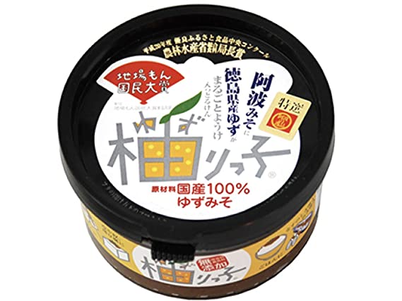 100% Japanese Yuzu Miso Paste 7 oz. (200g). All ingredients are from Japan and Additive -Free.