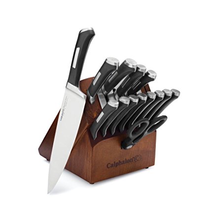 Calphalon Precision Self-sharpening 15-piece Knife Block Set, with SharpIn Technology (1932941)