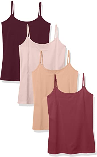 Amazon Essentials Women's 4-Pack Camisole