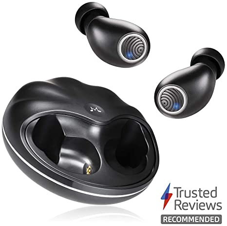SoundMAGIC TWS50 True Wireless Earbuds Bluetooth 5.0 Earphones in-Ear Hi-Fi Stereo Headphones IPX7 Waterproof Touch Control Headset with Portable Charging Case